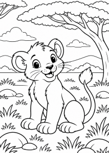 Kleine Vorschauseite 1 aus Safari-Abenteuer!
